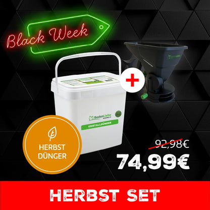 BLACK WEEK RASENBLITZ KRISTALLDÜNGER - HERBST SET
