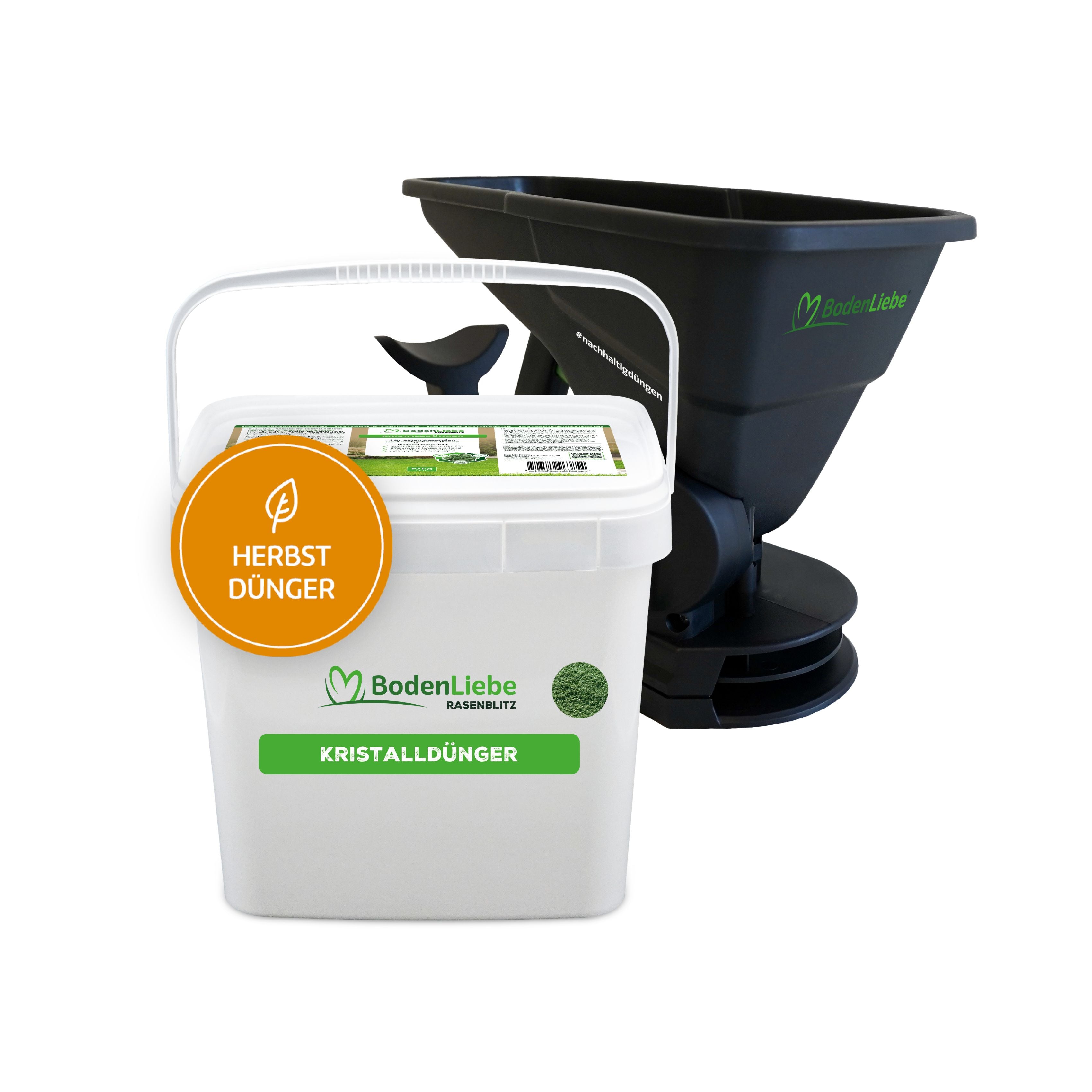 10kg für 100-250m² inkl. Handstreuer