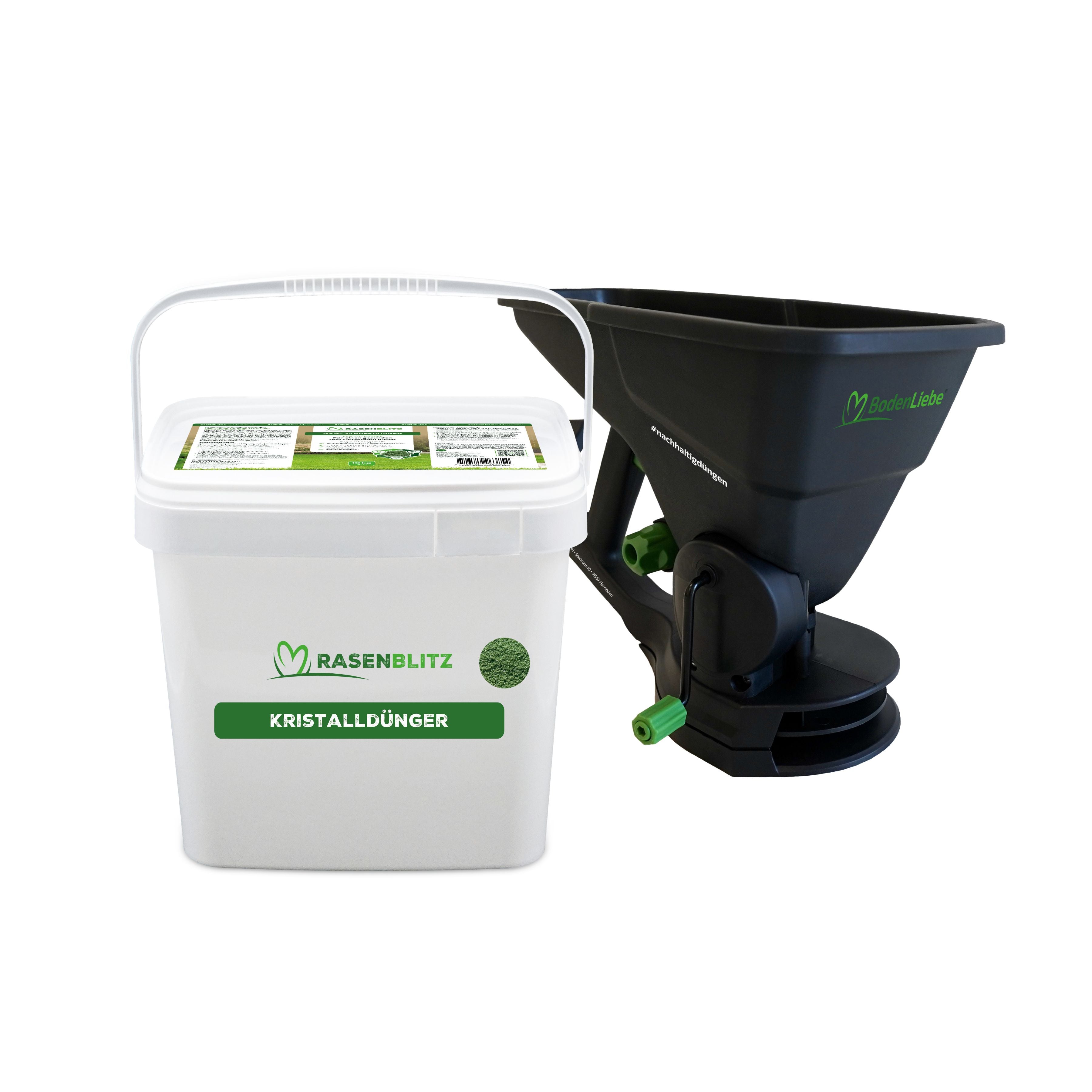 10kg für 100-250m² inkl. Handstreuer