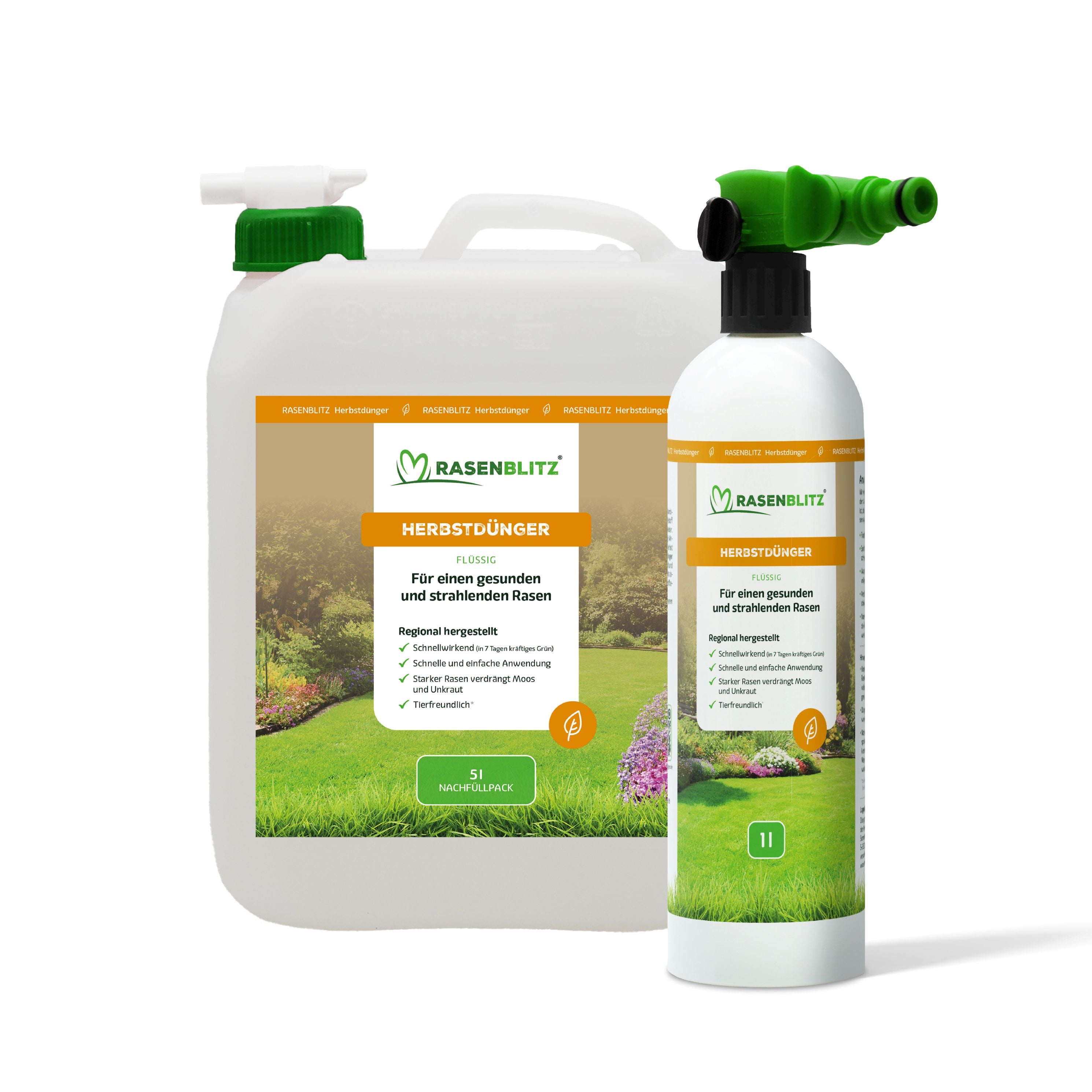 5L für 250-500m²  inkl. Sprühflasche