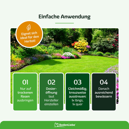 RASENBLITZ KRISTALLDÜNGER - ideal für den Herbst