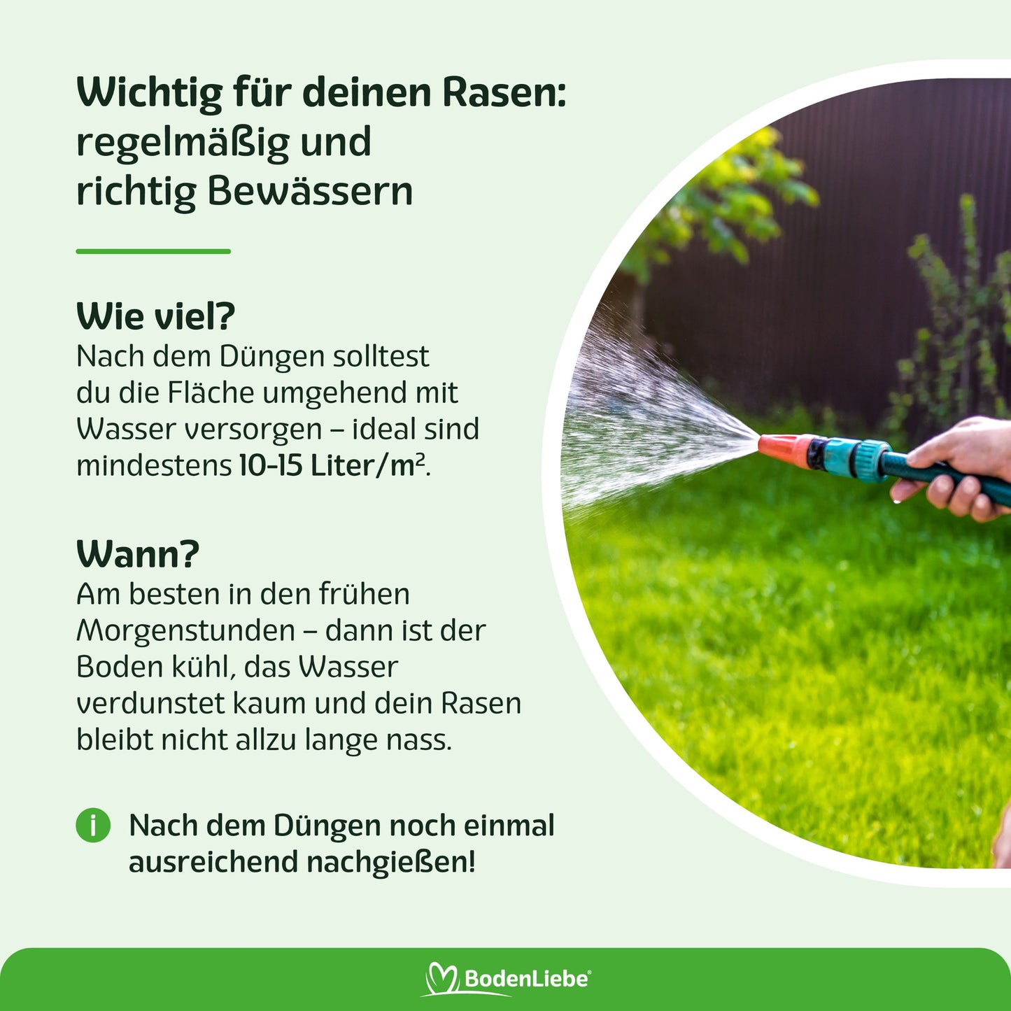 RASENBLITZ KRISTALLDÜNGER - ideal für den Herbst