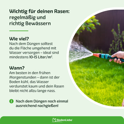 RASENBLITZ KRISTALLDÜNGER - ideal für den Herbst