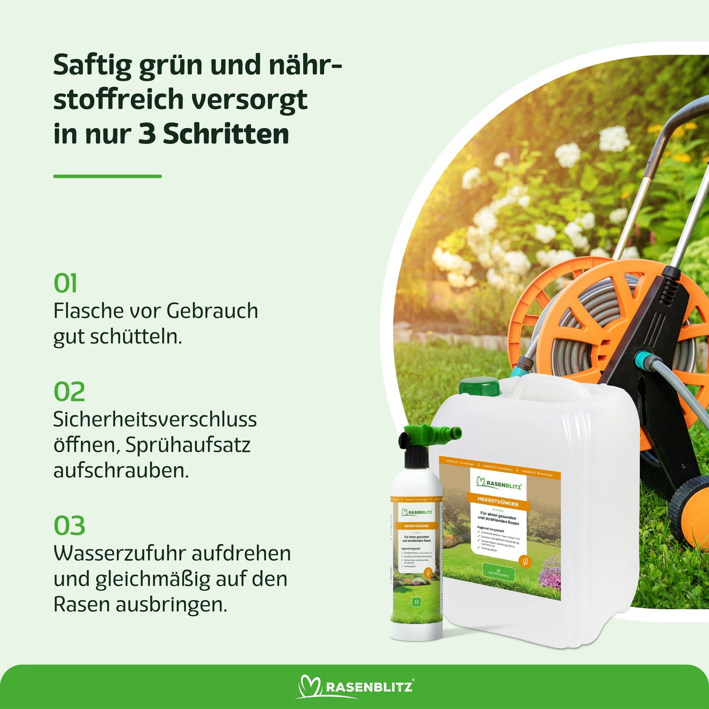 RASENBLITZ™ - HERBSTDÜNGER NACHFÜLLPACK