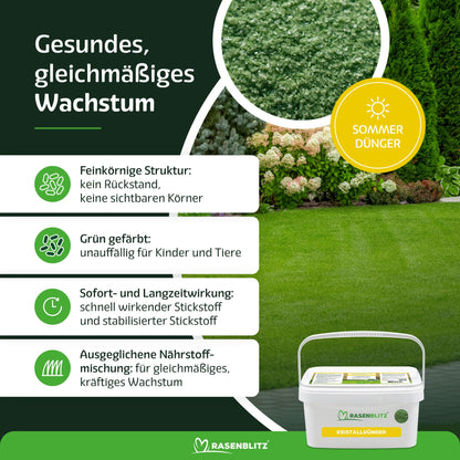 RASENBLITZ KRISTALLDÜNGER SOMMER SET