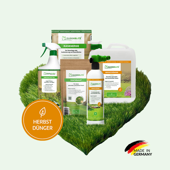 RASENBLITZ™ - HERBSTDÜNGER STARTER SET 5L + UNKRAUTSCHRECK