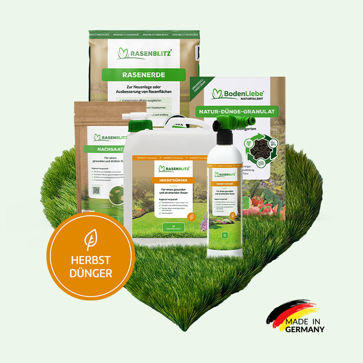 RASENBLITZ™ - HERBSTDÜNGER STARTER SET 5L + NATURTALENT