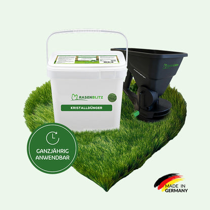 RASENBLITZ KRISTALLDÜNGER GANZJAHRESDÜNGER SET