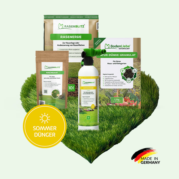 RASENBLITZ™ - SOMMERDÜNGER STARTER SET 1L + NATURTALENT